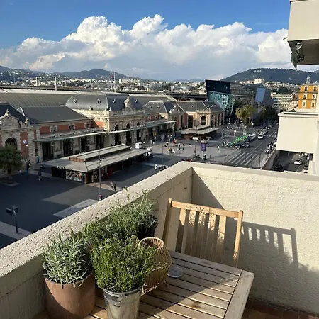 Appartement Le Soleil Nice, Train Station, 2 People